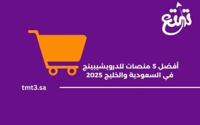 أفضل 5 منصات للدروبشيبينج في السعودية والخليج 2025