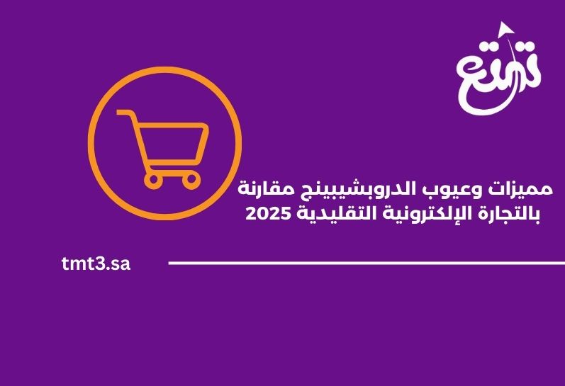 مميزات وعيوب الدروبشيبينج مقارنة بالتجارة الإلكترونية التقليدية 2025
